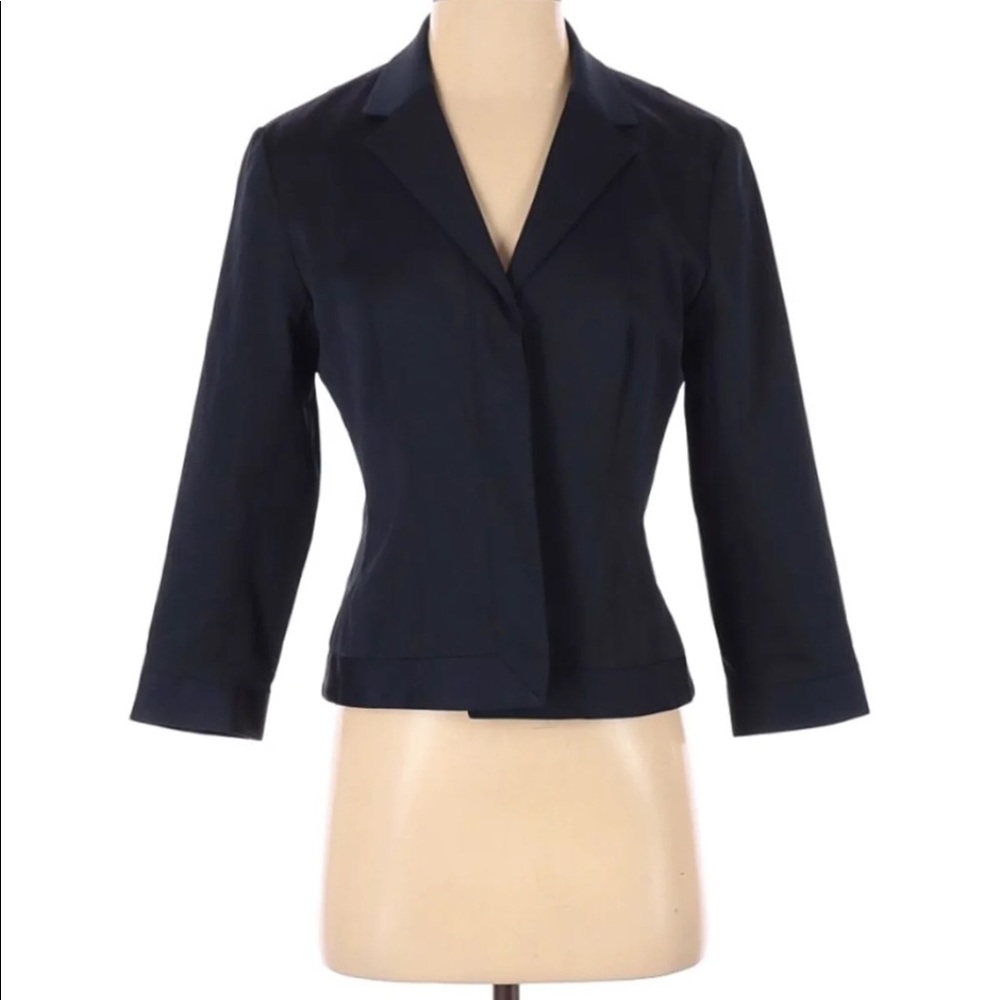 Ann Taylor black blue blazer
